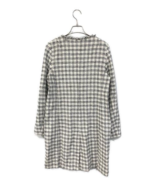 WEEKEND Max Mara（ウィークエンド マックスマーラ）WEEKEND Max Mara (ウィークエンド マックスマーラ) ツイードコート ホワイト サイズ:SIZE 36の古着・服飾アイテム