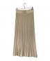 DEUXIEME CLASSE (ドゥーズィエム クラス) beauty pleated スカート ベージュ サイズ:SIZE 38：10000円
