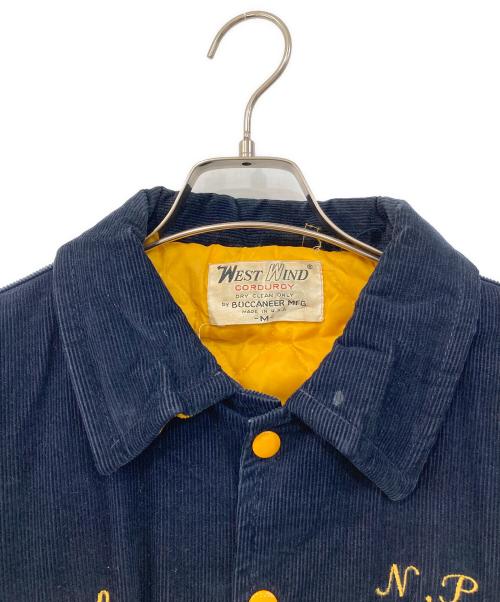 WEST WIND（ウェストウィンド）WEST WIND (ウェストウィンド) コーデュロイジャケット ネイビー サイズ:SIZE Mの古着・服飾アイテム