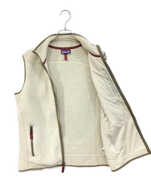 Patagonia（パタゴニア）Patagonia (パタゴニア) レトロ・パイル・ベスト ホワイト サイズ:不明の古着・服飾アイテム