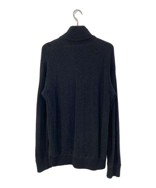 MACKINTOSH LONDON（マッキントッシュ ロンドン）MACKINTOSH LONDON (マッキントッシュ ロンドン) 厚手カーディガン ブラック サイズ:SIZE LLの古着・服飾アイテム
