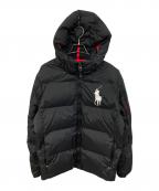 POLO RALPH LAURENポロ・ラルフローレン）の古着「ビッグポニーダウンジャケット」｜ブラック