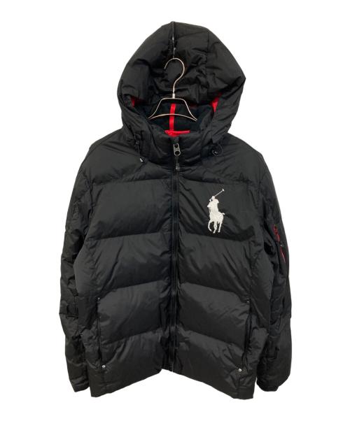 POLO RALPH LAUREN（ポロ・ラルフローレン）POLO RALPH LAUREN (ポロ・ラルフローレン) ビッグポニーダウンジャケット ブラック サイズ:SIZE XLの古着・服飾アイテム