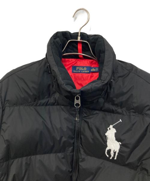 POLO RALPH LAUREN（ポロ・ラルフローレン）POLO RALPH LAUREN (ポロ・ラルフローレン) ビッグポニーダウンジャケット ブラック サイズ:SIZE XLの古着・服飾アイテム