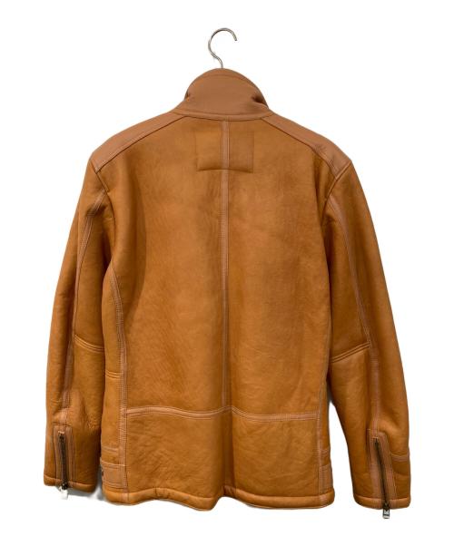 AVIREX（アヴィレックス）AVIREX (アヴィレックス) MOUTON RIDERS JACKET/「ムートン・ライダース・ジャケット ブラウン サイズ:SIZE XLの古着・服飾アイテム