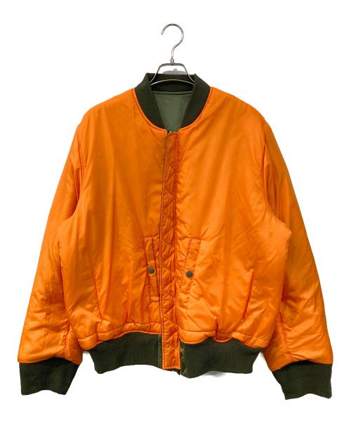 ALPHA（アルファ）ALPHA (アルファ) タイトフィット フライトジャケット グリーン サイズ:SIZE 3Lの古着・服飾アイテム