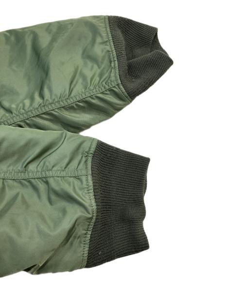 ALPHA（アルファ）ALPHA (アルファ) タイトフィット フライトジャケット グリーン サイズ:SIZE 3Lの古着・服飾アイテム