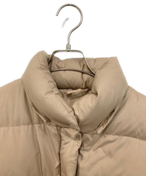 MONCLER（モンクレール）MONCLER (モンクレール) ファーダウンコート ブラウン サイズ:SIZE 3の古着・服飾アイテム