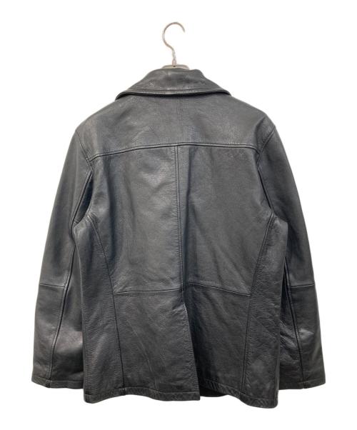 Haruf（ハルフ）Haruf (ハルフ) レザーコート ブラック サイズ:SIZE 3Lの古着・服飾アイテム