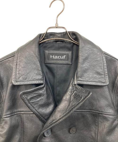 Haruf（ハルフ）Haruf (ハルフ) レザーコート ブラック サイズ:SIZE 3Lの古着・服飾アイテム
