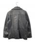 Haruf (ハルフ) レザーコート ブラック サイズ:SIZE 3L：10000円