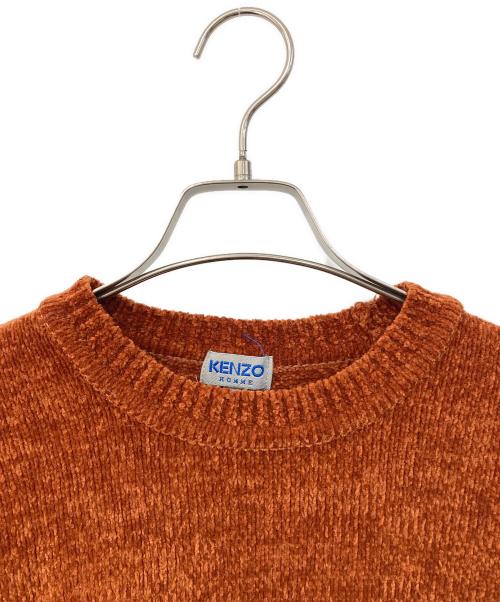 KENZO（ケンゾー）KENZO (ケンゾー) クルーネックニット ブラウン サイズ:サイズ表記なしの古着・服飾アイテム
