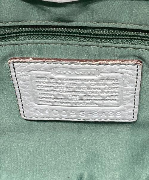 COACH（コーチ）COACH (コーチ) チェルシーターンロックホーボー レザー ショルダーバッグ スカイブルーの古着・服飾アイテム