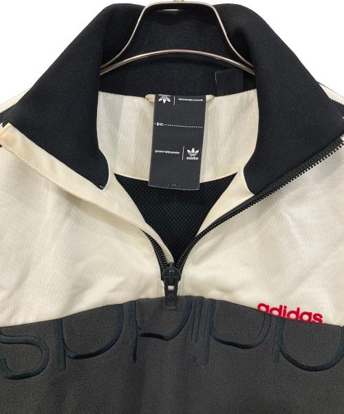 adidas（アディダス）adidas (アディダス) ALEXANDER WANG (アレキサンダー・ワン) HALF ZIP TRACK JACKET/ハーフ・ジップ・トラック・ジャケット ブラック サイズ:SIZE Mの古着・服飾アイテム