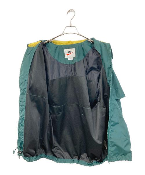 NIKE（ナイキ）NIKE (ナイキ) ナイロンジャケット グリーン サイズ:SIZE Lの古着・服飾アイテム