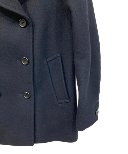 UNITED ARROWS（ユナイテッドアローズ）UNITED ARROWS (ユナイテッドアローズ) カルゼメルトンダブルP コート ネイビー サイズ:36の古着・服飾アイテム