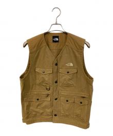 THE NORTH FACE（ザ ノース フェイス）の古着「Firefly Camp Vest/ファイヤーフライ キャンプ ベスト」｜ベージュ