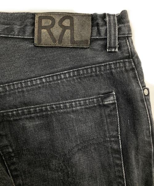 RRL（ダブルアールエル）RRL (ダブルアールエル) 後染めブラックデニムパンツ ブラック サイズ:不明の古着・服飾アイテム