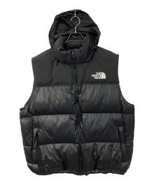 THE NORTH FACE（ザ ノース フェイス）の古着「NUPTSE VEST ON BALL/ヌプシ・オン・ボール・ベスト」｜ブラック