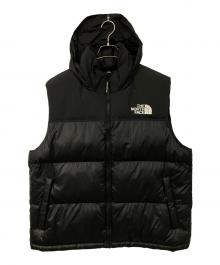 THE NORTH FACE（ザ ノース フェイス）の古着「NUPTSE VEST ON BALL/ヌプシ・オン・ボール・ベスト」｜ブラック