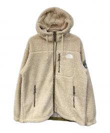 THE NORTH FACE（ザ ノース フェイス）の古着「プレイグリーン フリース フーディー」｜ベージュ
