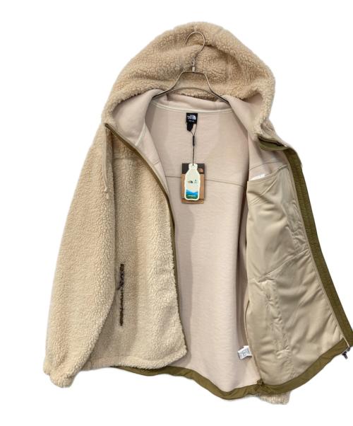 THE NORTH FACE（ザ ノース フェイス）THE NORTH FACE (ザ ノース フェイス) プレイグリーン フリース フーディー ベージュ サイズ:SIZE 2XLの古着・服飾アイテム