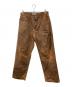 stussy（ステューシー）の古着「BIG OL JEAN COATED COTTON/ビッグ・オール・ジーンズ・コーテッド・コットン」｜ブラウン