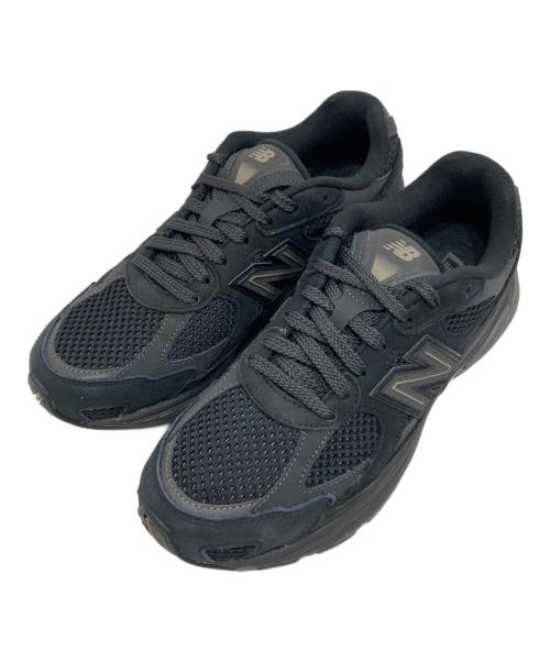 NEW BALANCE（ニューバランス）NEW BALANCE (ニューバランス) ローカットスニーカー ブラック サイズ:SIZE 27.5cmの古着・服飾アイテム