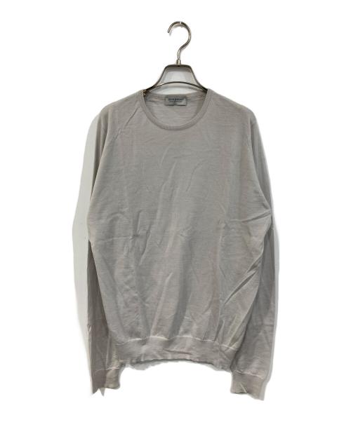 JOHN SMEDLEY（ジョンスメドレー）JOHN SMEDLEY (ジョンスメドレー) 長袖ニット グレー サイズ:SIZE Lの古着・服飾アイテム