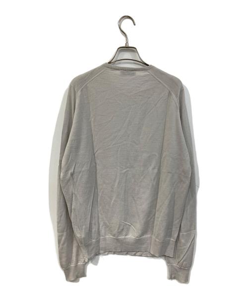 JOHN SMEDLEY（ジョンスメドレー）JOHN SMEDLEY (ジョンスメドレー) 長袖ニット グレー サイズ:SIZE Lの古着・服飾アイテム