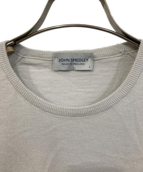 JOHN SMEDLEY（ジョンスメドレー）JOHN SMEDLEY (ジョンスメドレー) 長袖ニット グレー サイズ:SIZE Lの古着・服飾アイテム