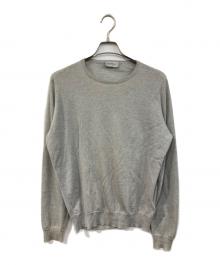 JOHN SMEDLEY（ジョンスメドレー）の古着「長袖ニット」｜グレー