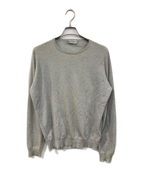 JOHN SMEDLEY（ジョンスメドレー）JOHN SMEDLEY (ジョンスメドレー) 長袖ニット グレー サイズ:SIZE Lの古着・服飾アイテム