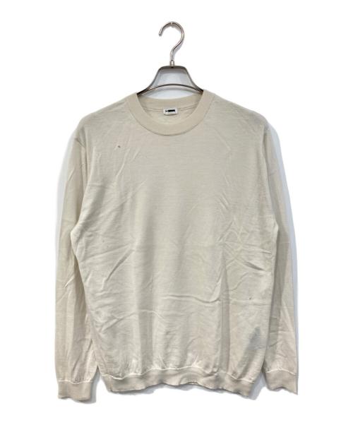 H BEAUTY&YOUTH（エイチ ビューティー&ユース）H BEAUTY&YOUTH (エイチ ビューティー&ユース) カシミヤニット アイボリー サイズ:SIZE Lの古着・服飾アイテム