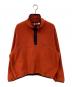 WOOLRICH（ウールリッチ）の古着「フリースプルオーバー」｜オレンジ