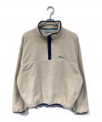 L.L.Beanエルエルビーン）の古着「フリースプルオーバー」｜アイボリー