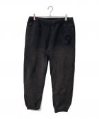 SUPREMEシュプリーム）の古着「Tonal S Logo Sweatpant/トーナル・エス・ロゴ・スウェットパンツ」｜ブラック
