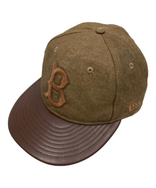 New Era（ニューエラ）New Era (ニューエラ) キャップ ベージュ サイズ:SIZE 7 2/1の古着・服飾アイテム