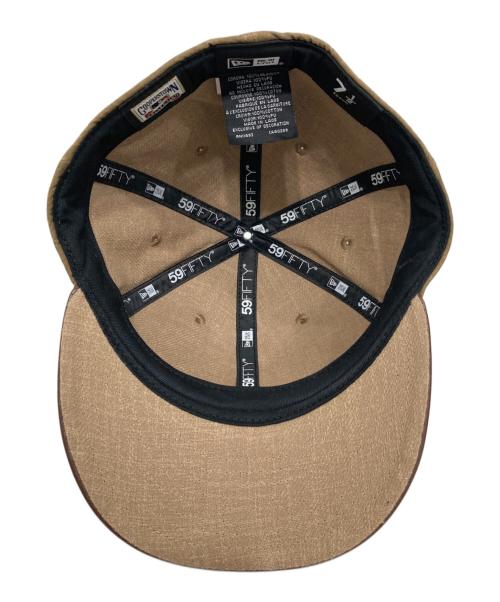 New Era（ニューエラ）New Era (ニューエラ) キャップ ベージュ サイズ:SIZE 7 2/1の古着・服飾アイテム