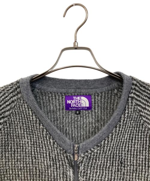 THE NORTHFACE PURPLELABEL（ザ・ノースフェイス パープルレーベル）THE NORTHFACE PURPLELABEL (ザ・ノースフェイス パープルレーベル) ポーラテックフリースカーディガン グレー サイズ:SIZE Sの古着・服飾アイテム