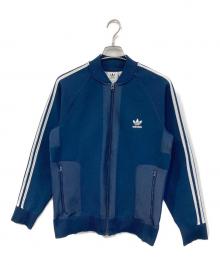 adidas（アディダス）の古着「トラックジャケット」｜ネイビー