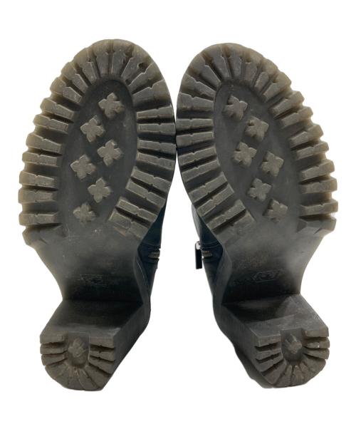 Dr.Martens（ドクターマーチン）Dr.Martens (ドクターマーチン) マグダレナヒールブーツ ブラック サイズ:SIZE UK5の古着・服飾アイテム