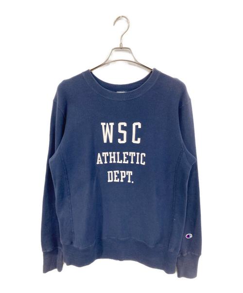 Champion REVERSE WEAVE（チャンピオン リバース ウィーブ）Champion REVERSE WEAVE (チャンピオン リバース ウィーブ) リバースウィーブスウェット ネイビー サイズ:SIZE Lの古着・服飾アイテム