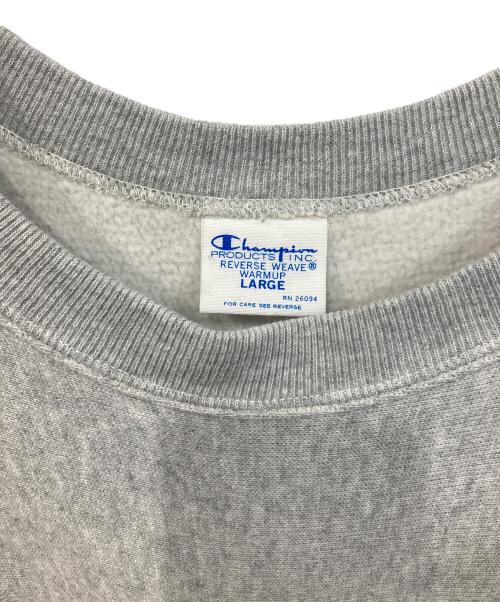 Champion REVERSE WEAVE（チャンピオン リバース ウィーブ）Champion REVERSE WEAVE (チャンピオン リバース ウィーブ) リバースウィーブスウェット グレー サイズ:SIZE Lの古着・服飾アイテム