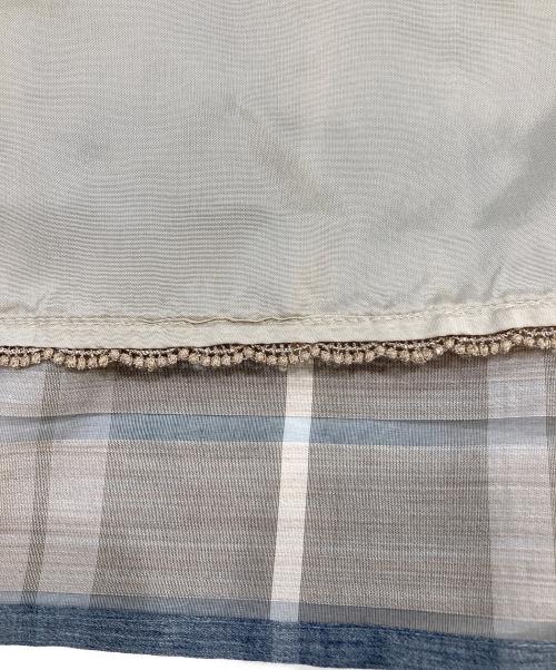 FOXEY（フォクシー）FOXEY (フォクシー) オーロラスカート ベージュ サイズ:SIZE 40の古着・服飾アイテム