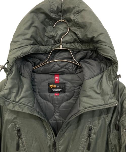 ALPHA（アルファ）ALPHA (アルファ) DEEP FREEZE PADDING/ディープ・フリーズ・パディング グリーン サイズ:SIZE XLの古着・服飾アイテム