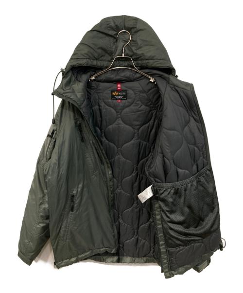 ALPHA（アルファ）ALPHA (アルファ) DEEP FREEZE PADDING/ディープ・フリーズ・パディング グリーン サイズ:SIZE XLの古着・服飾アイテム