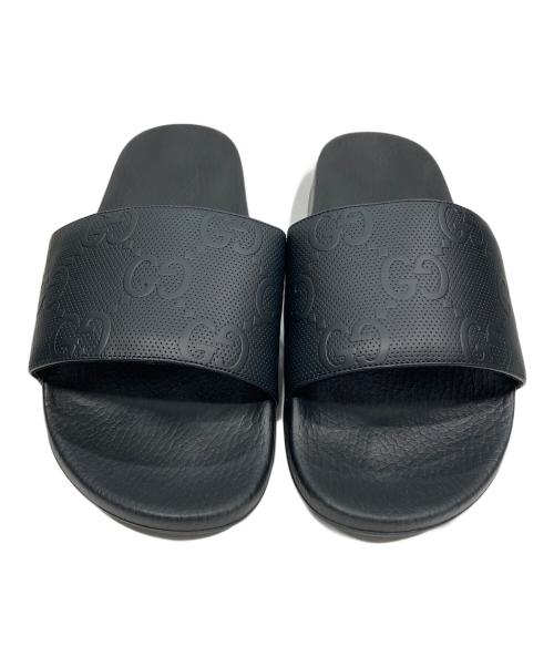GUCCI（グッチ）GUCCI (グッチ) シャワーサンダル ブラック サイズ:FREEの古着・服飾アイテム