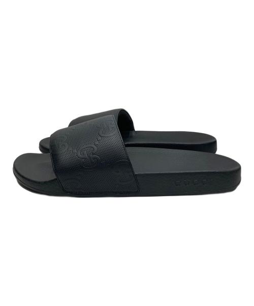GUCCI（グッチ）GUCCI (グッチ) シャワーサンダル ブラック サイズ:FREEの古着・服飾アイテム
