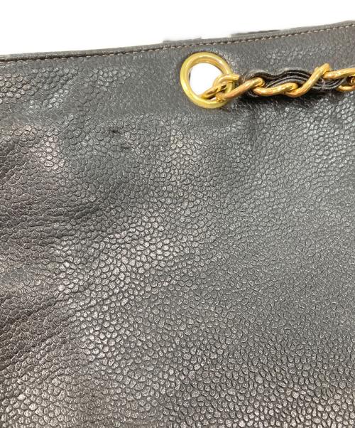 CHANEL（シャネル）CHANEL (シャネル) チェーンショルダーバッグ ブラックの古着・服飾アイテム